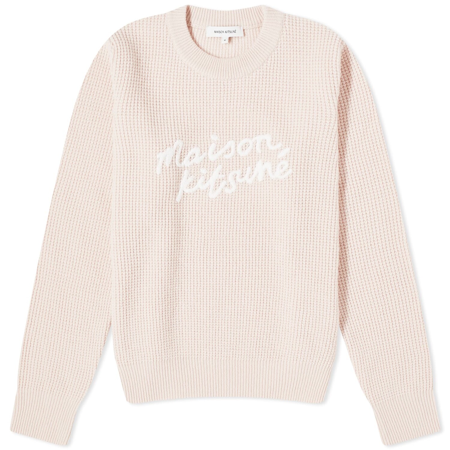 

Джемпер Maison Kitsune Handwriting Comfort, цвет Pale Pink