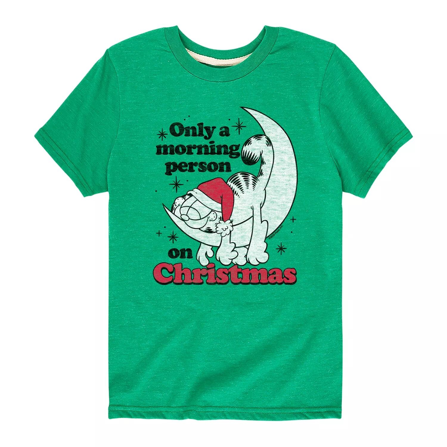 

Футболка с рисунком Garfield Christmas Morning для мальчиков 8–20 лет Licensed Character