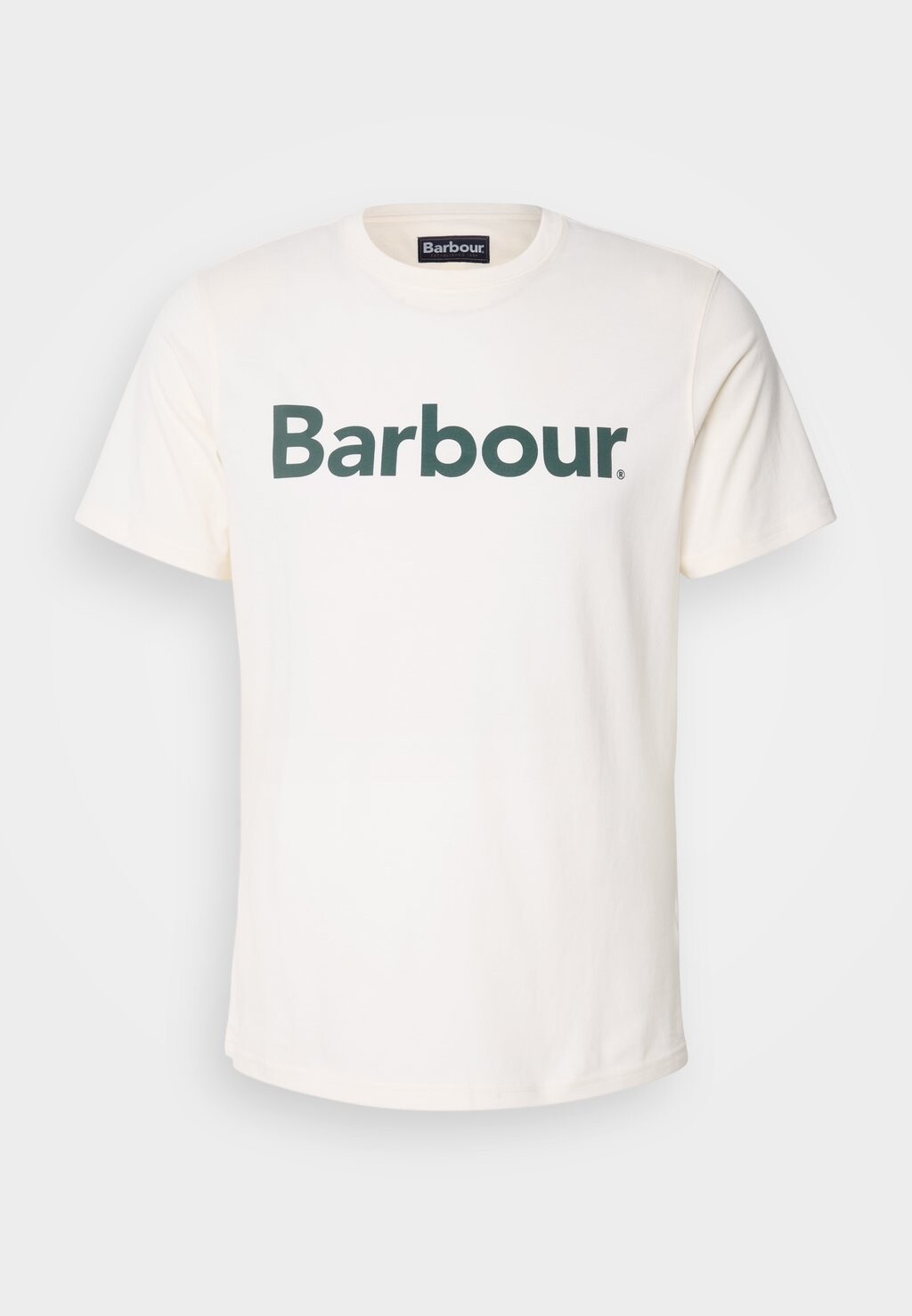 

Футболка с принтом LOGO Barbour, белый