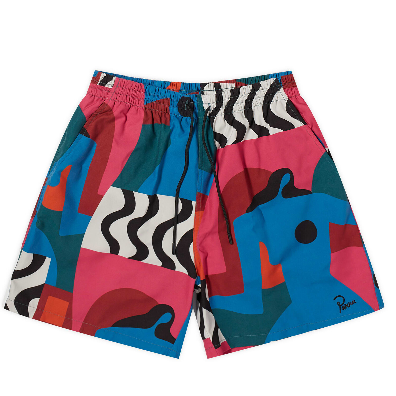 

Шорты для плавания By Parra Distorted Water Swim Shorts, цвет Multi