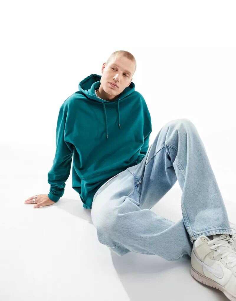

Зеленое худи ASOS