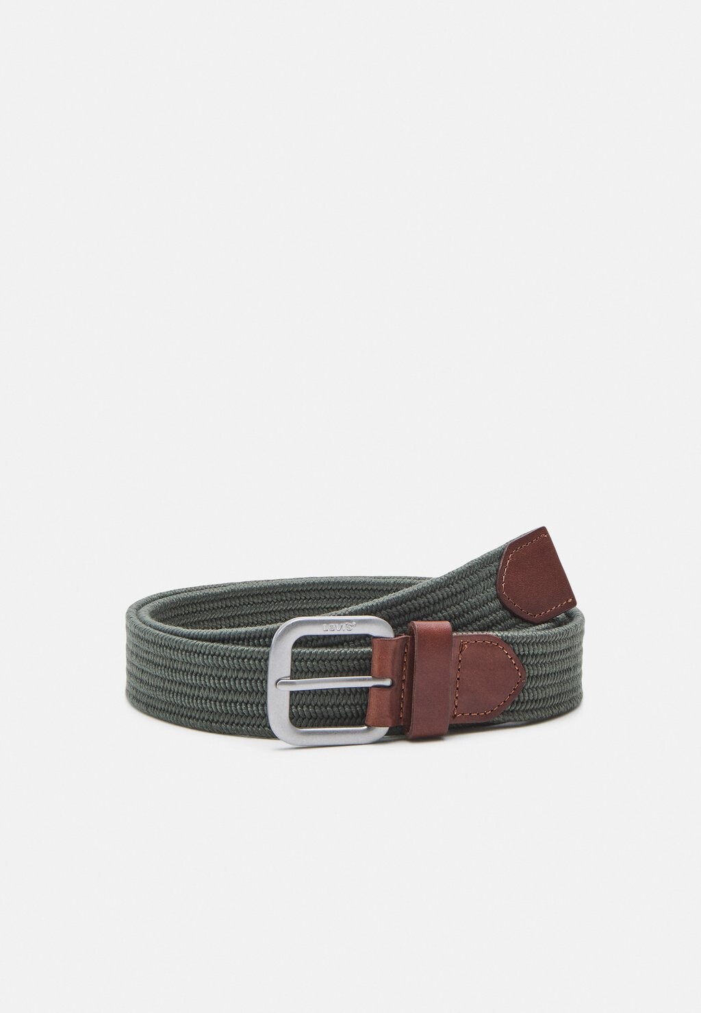 Ремень Woven Belt Unisex Levi's, цвет bottle green