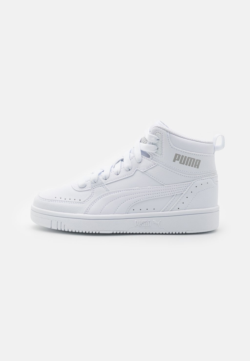 

Кроссовки высокие REBOUND JR Puma, цвет white/limestone