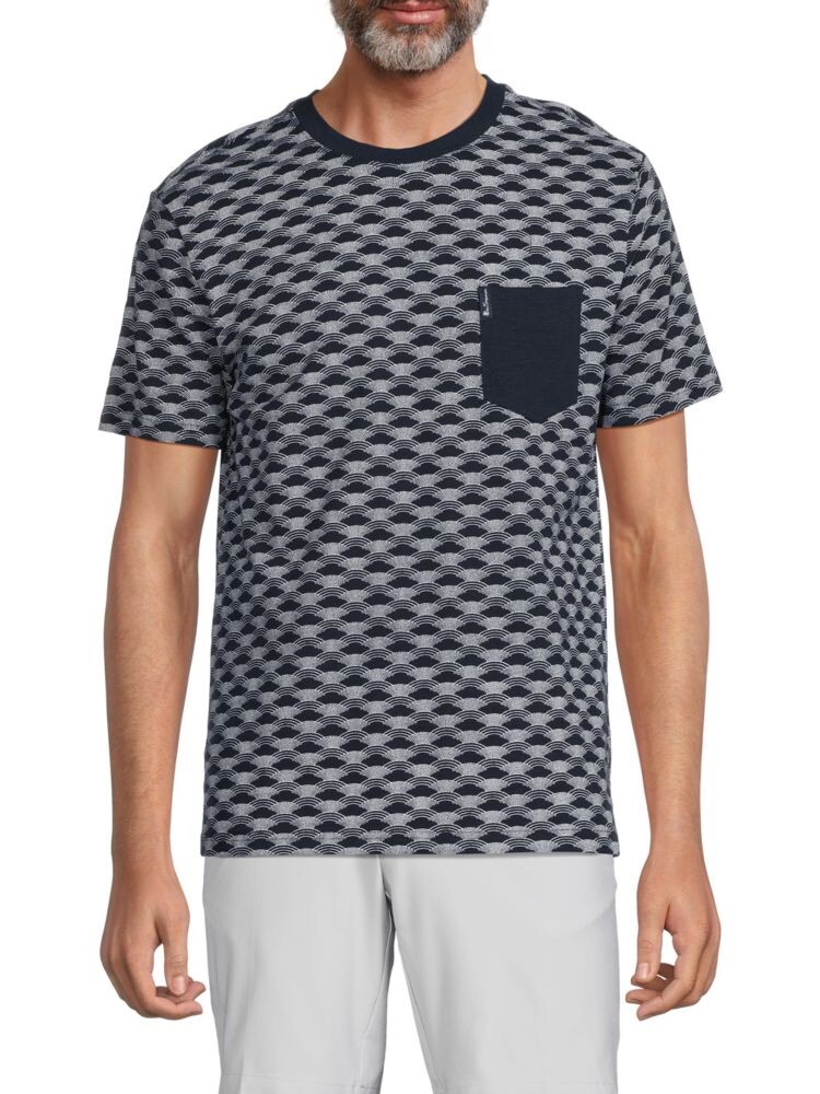 

Футболка с волнистым принтом Ben Sherman, цвет Color