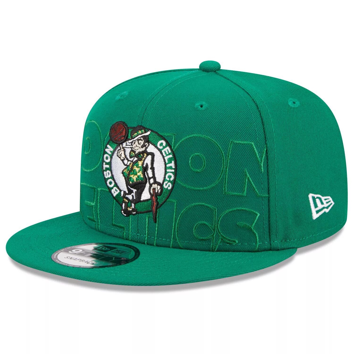 

Мужская кепка Snapback New Era Kelly Green Boston Celtics 2023 NBA Draft 9FIFTY