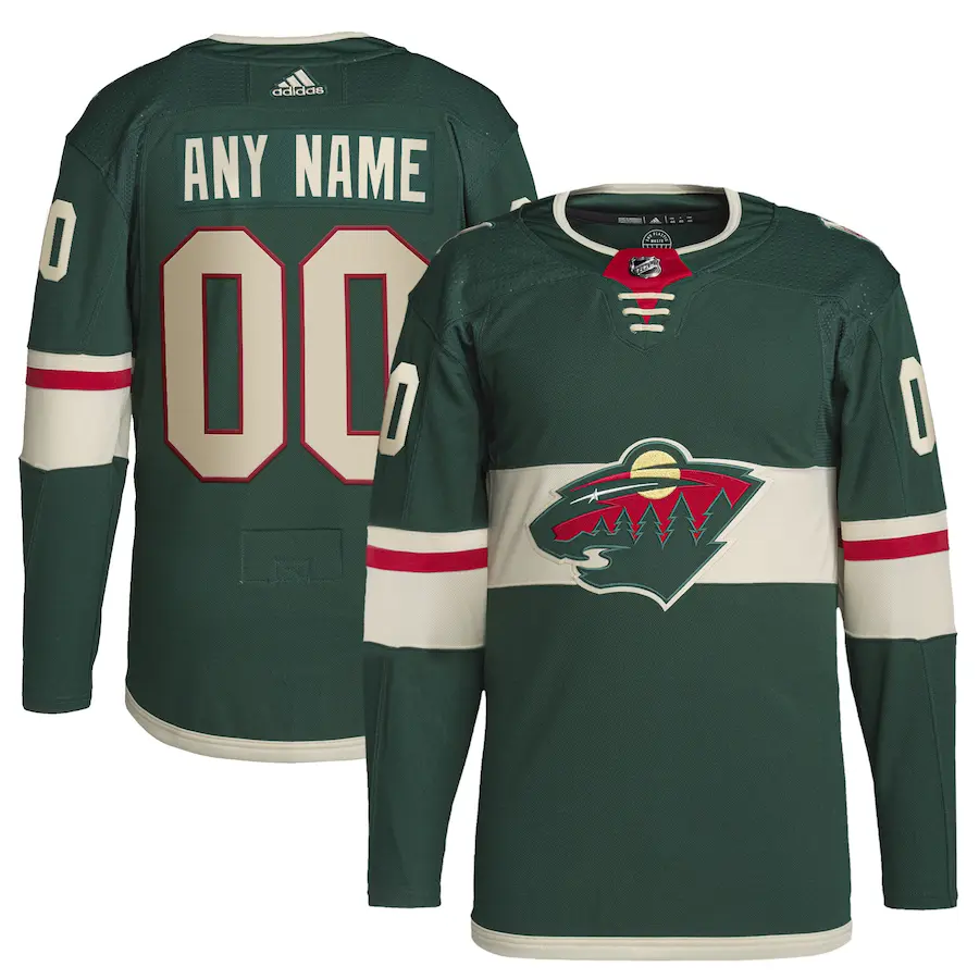 

Джерси adidas Minnesota Wild, зеленый