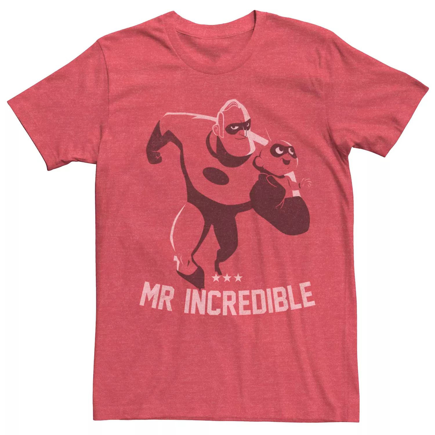 

Мужская классическая футболка с рисунком Disney Pixar Incredibles 2 Mr. Incredible Licensed Character