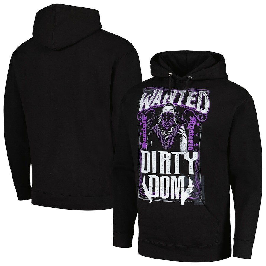 

Пуловер с капюшоном WWE Authentic Dominik Mysterio, черный