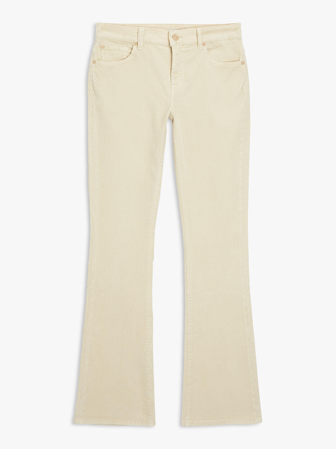 

Вельветовые джинсы 7 For All Mankind Bootcut, белые