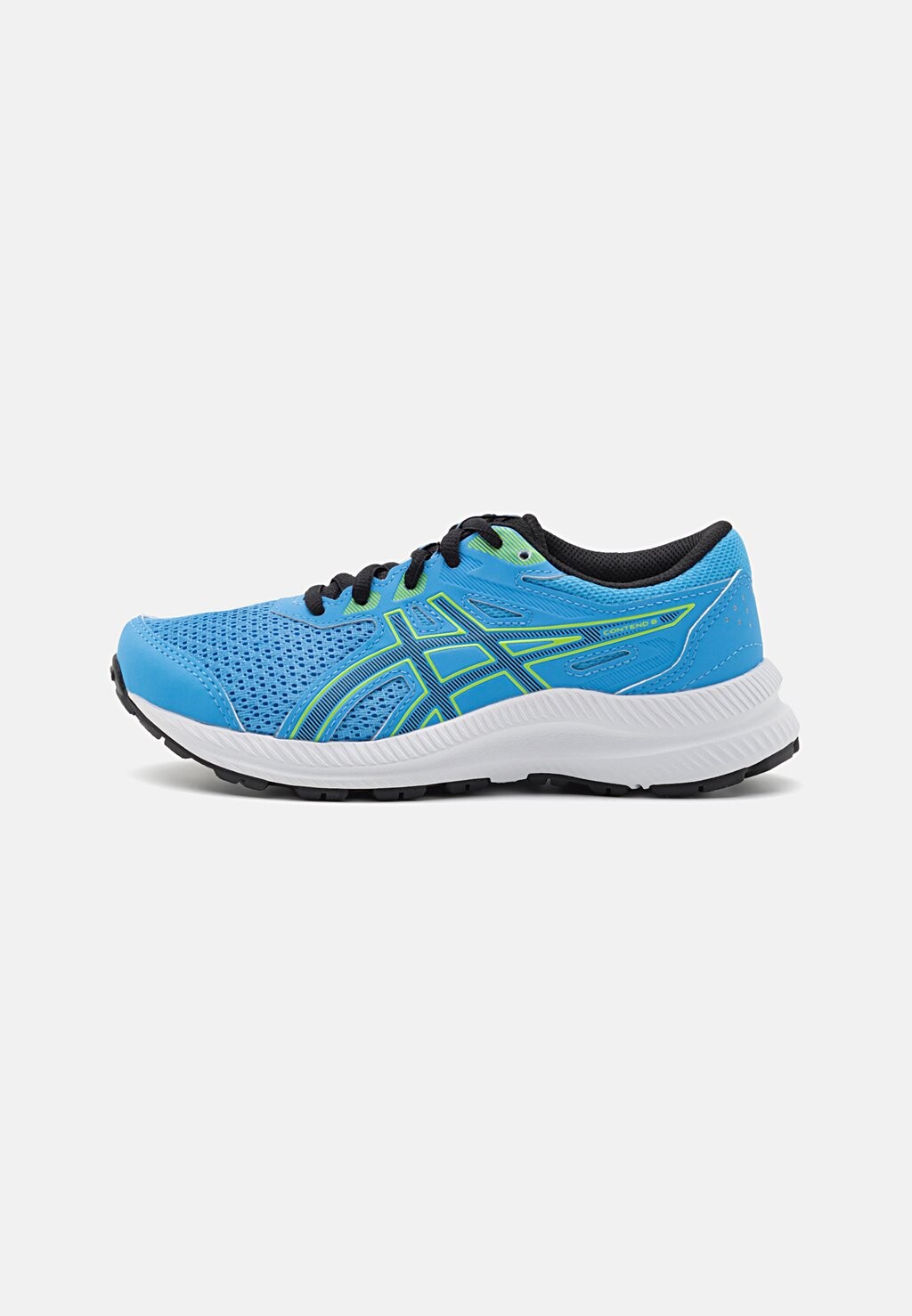 

Кроссовки нейтрального цвета CONTEND 8 UNISEX ASICS, цвет waterscape/black