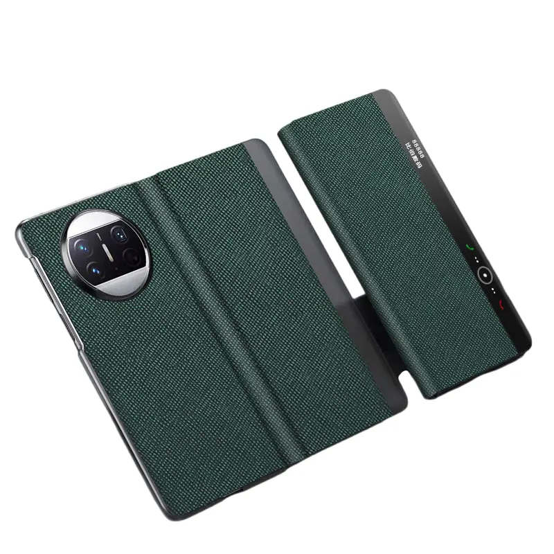 

Чехол для телефона Povatine, Dark green|leather saffiano leather case