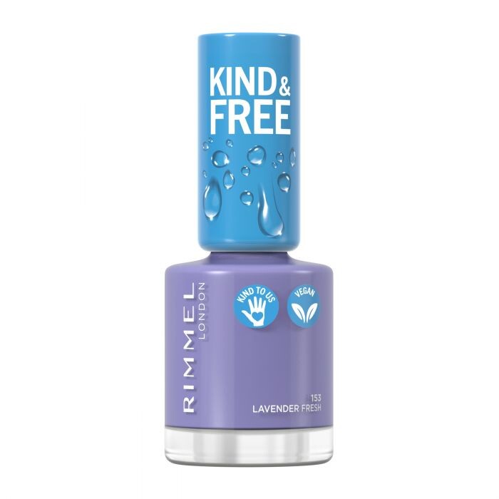 

Лак для ногтей Kind & Free Laca de uñas Rimmel, 153 Lavander Light