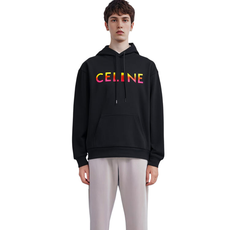 

Толстовка мужская черная Celine, черный