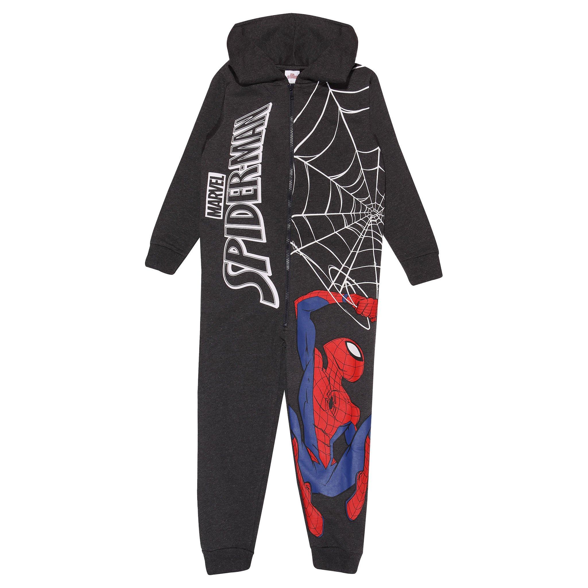 Комбинезон «Человек-паук» с изображением Мстителей и комиксов Marvel, серый двенадцать ночей зерчер э