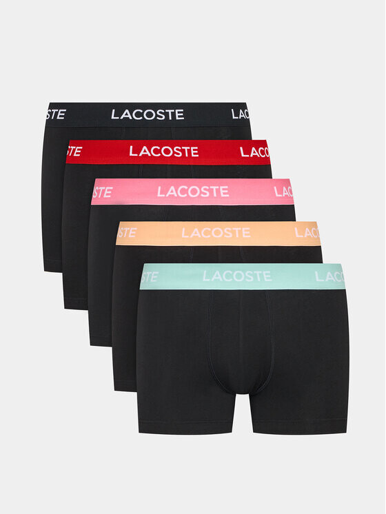 

Комплект из 5 боксеров Lacoste, черный