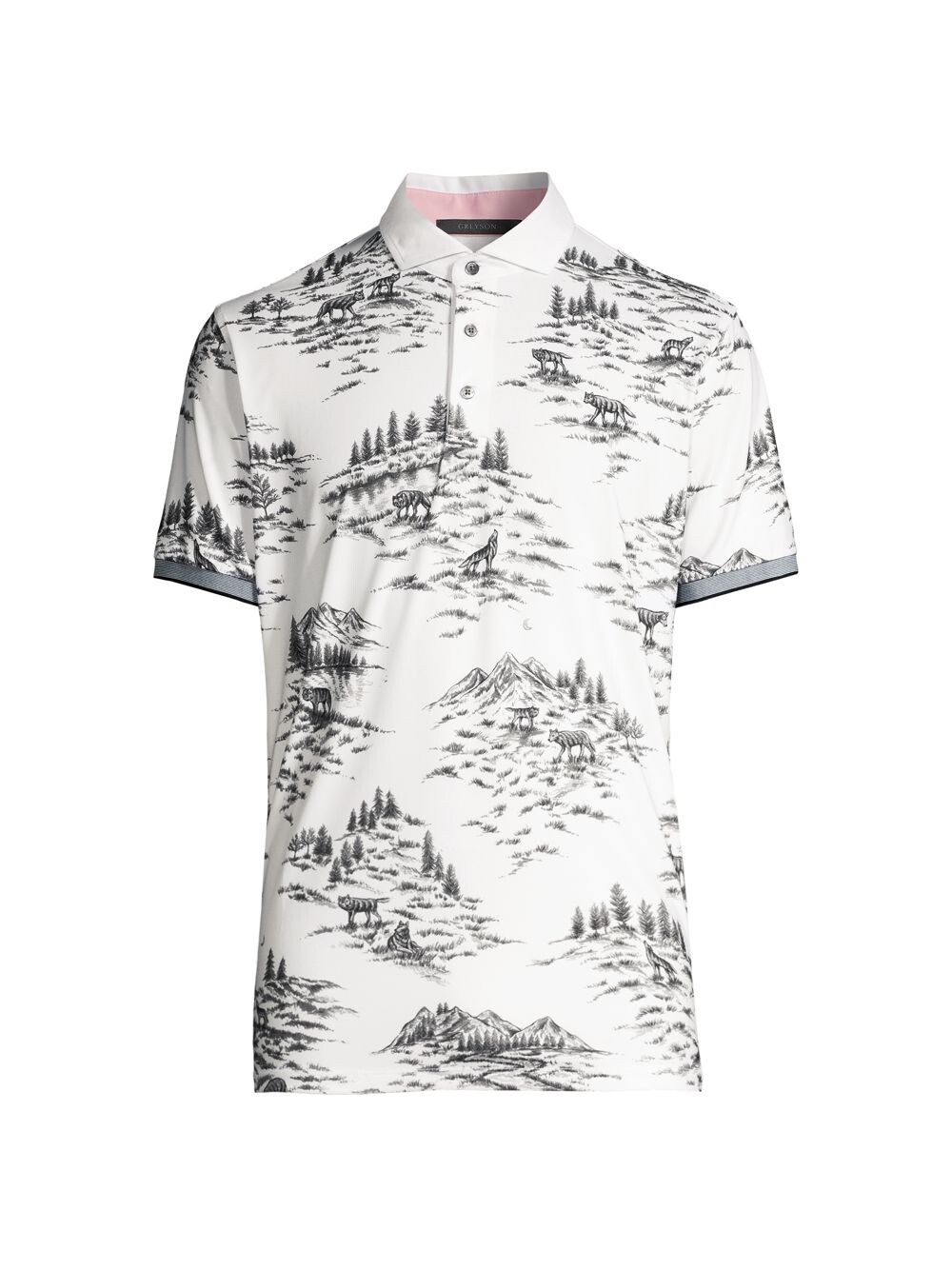 

Поло Wolf Toile De Jouy Greyson, Серый