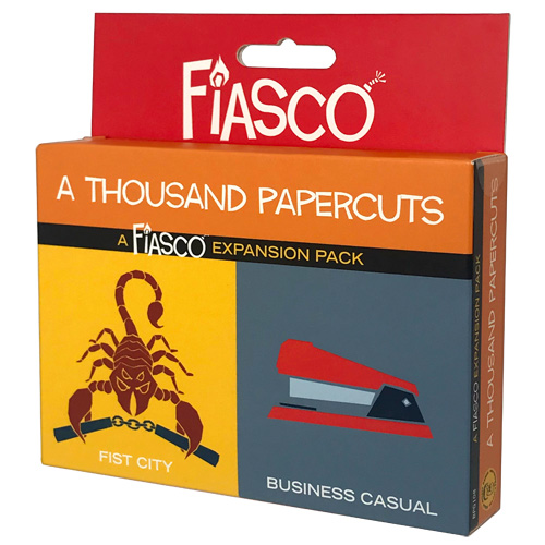 Настольная игра Fiasco Expansion Pack: A Thousand Papercuts настольная игра here to sleigh expansion pack