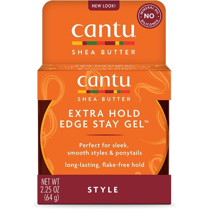 Гель Extra Hold Edge Stay с марокканским ароматом, 64 г, Cantu cantu масло ши для натуральных волос гель extra hold edge stay 2 25 унции 64 г