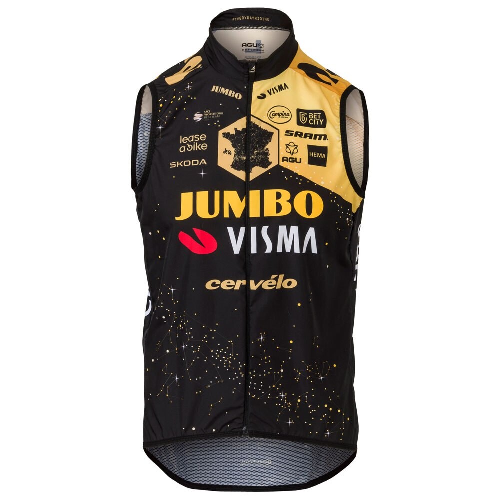 

Жилет AGU Jumbo-Visma Replica Tour De France 2023, разноцветный