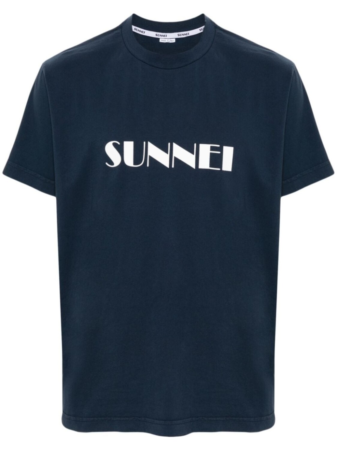 

Sunnei футболка с логотипом, синий