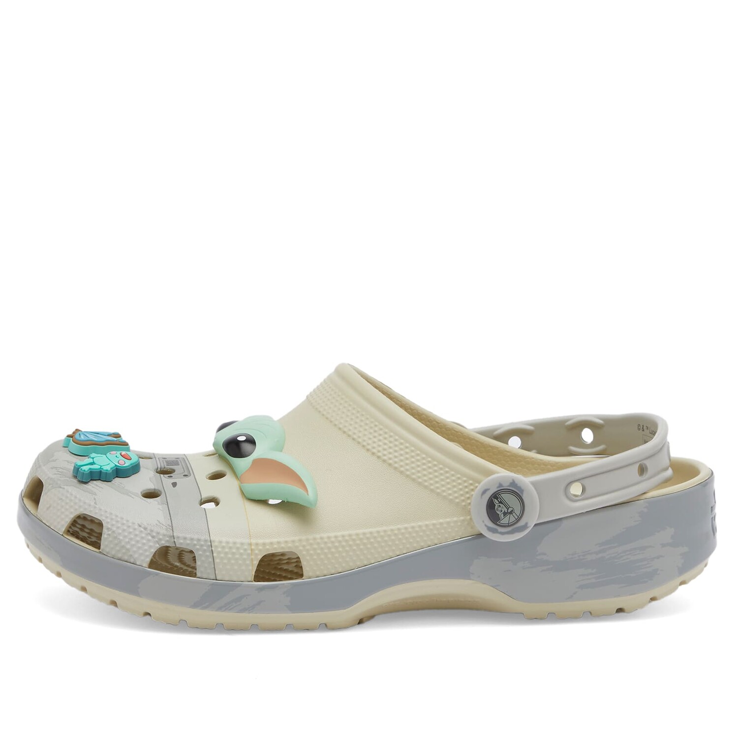 

Сандалии Crocs X Star Wars Grogu Classic Clog, цвет Bone