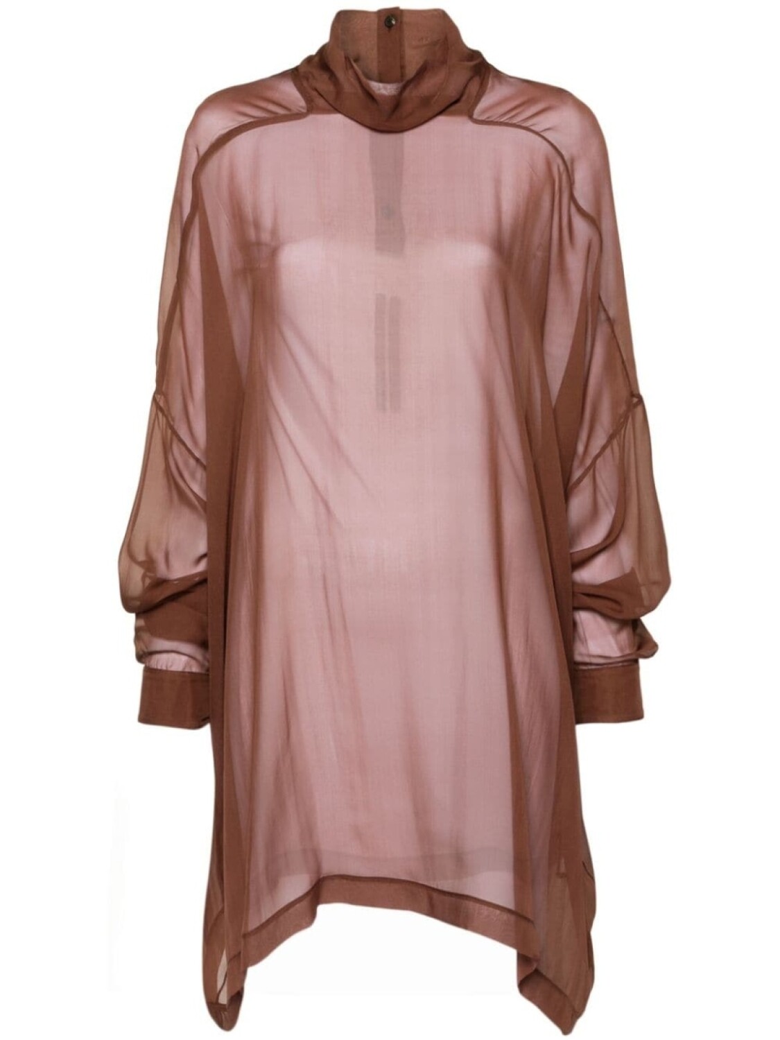 

Rick Owens платье мини Jumbo Tabard, розовый