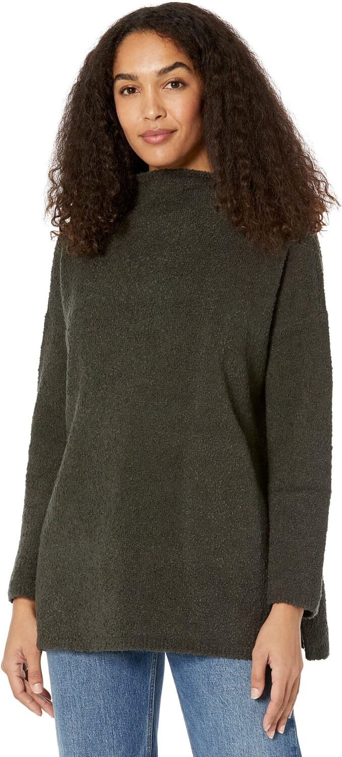 

Пуловер с воротником-стойкой Eileen Fisher, цвет Woodland