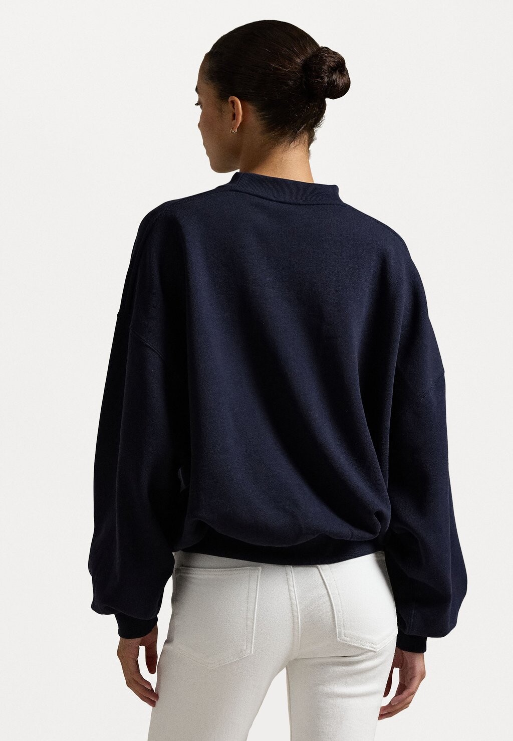 

Толстовка LOGO FLEECE HIGH CREWNECK Ralph Lauren, темно-синий