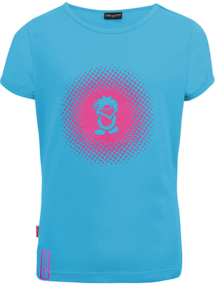 

Спортивная футболка Trollkids Logo, цвет Hellblau/Pink