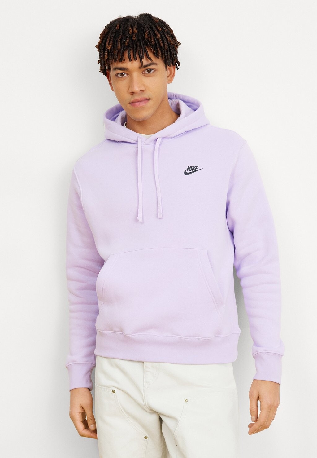 

Толстовка Club Hoodie Nike, цвет violet mist