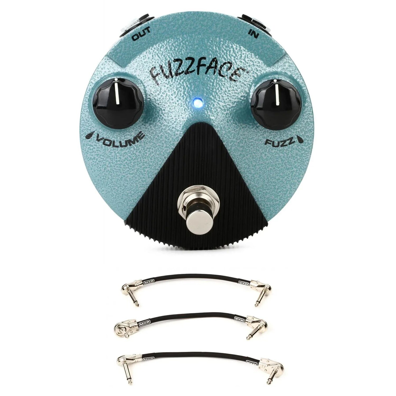 

Мини-педаль Dunlop FFM3 Jimi Hendrix Fuzz Face с 3 соединительными кабелями