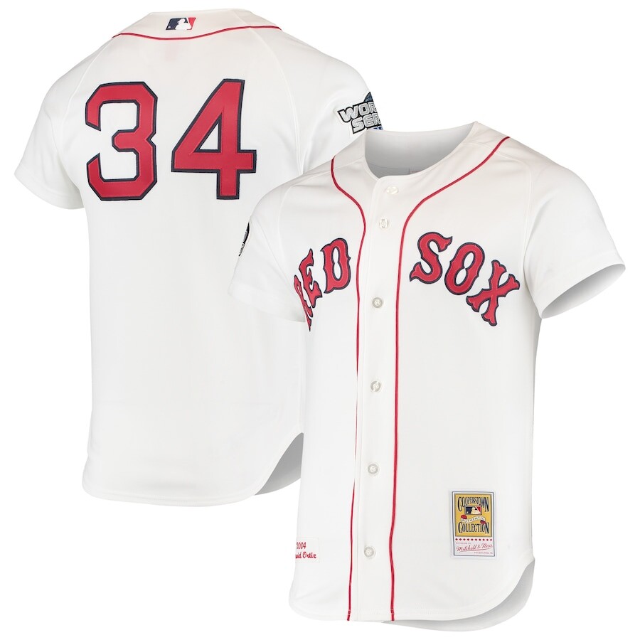 

Джерси Mitchell & Ness Boston Red Sox, белый