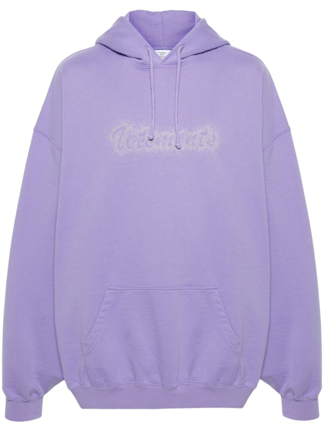 

VETEMENTS худи с логотипом, фиолетовый