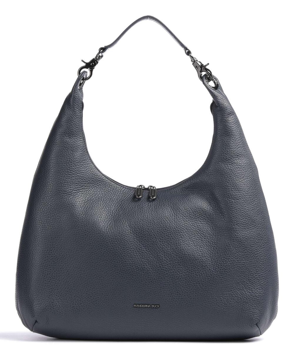 

Сумка-ведро Mellow Leather из зернистой яловой кожи Mandarina Duck, синий