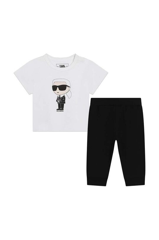 

Karl Lagerfeld Детский спортивный костюм из хлопка, белый