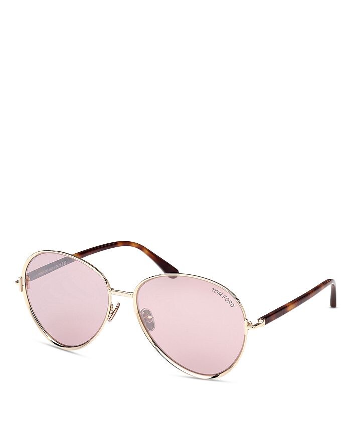 

Солнцезащитные очки Rio Pilot, 59 мм Tom Ford