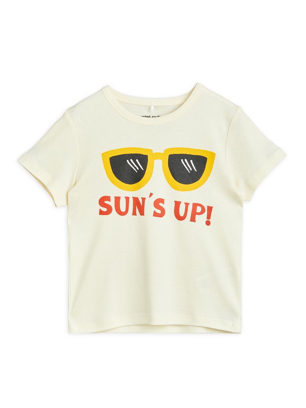 

Футболка Little Kid's Sun's Up Mini Rodini, белый