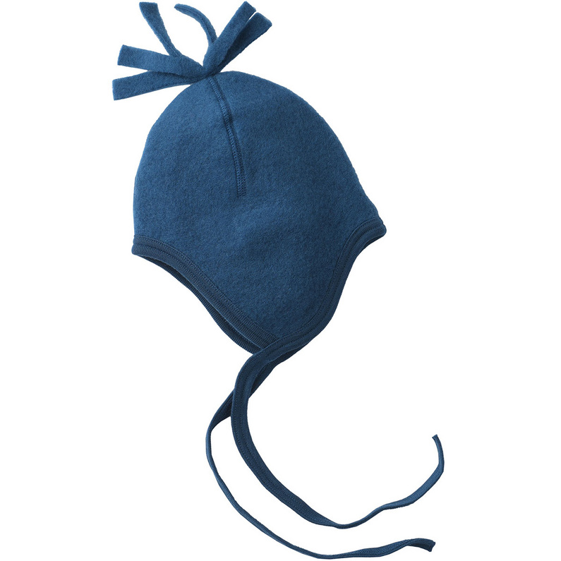 Детская шапка Engel Natur, синий авторский чай согревающая тыква