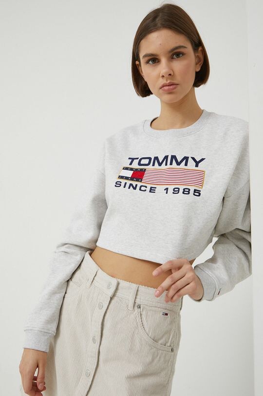 

Фуфайка Tommy Jeans, серый