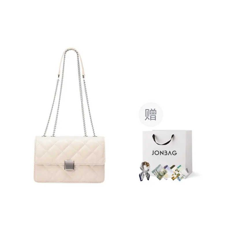 

Jane Bagjonbag JONBAG Женская сумка через плечо, Белый с черным
