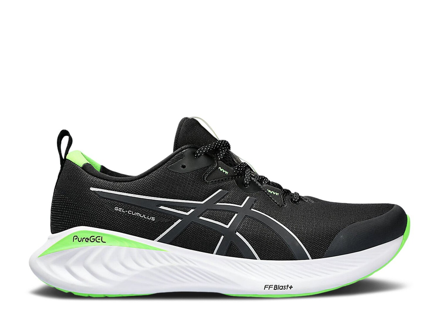 

Кроссовки ASICS Gel Cumulus 25 Lite-Show 'Black Pure Silver', черный, Черный;серый