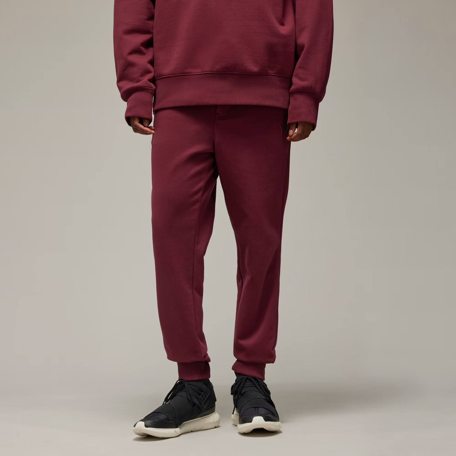 

Брюки Y-3 из френч терри с манжетами Adidas