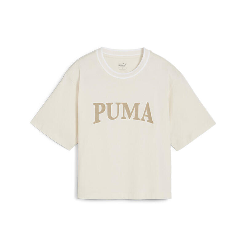 

Женская футболка с рисунком PUMA SQUAD PUMA Alpine Snow White