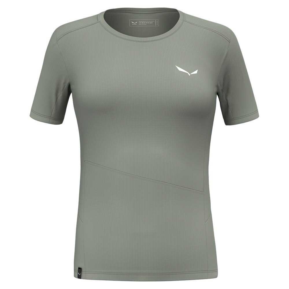 

Футболка с коротким рукавом Salewa Puez Sporty Dry, серый