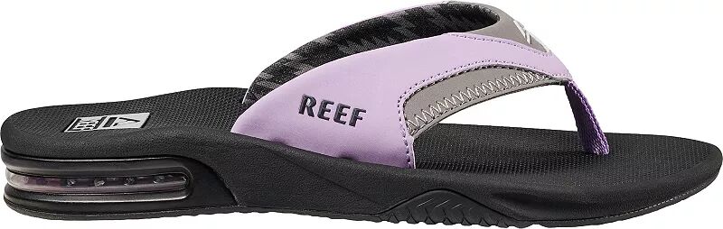 Женские вьетнамки Reef Fanning, серый/фиолетовый женские сандалии reef fanning серый фиолетовый