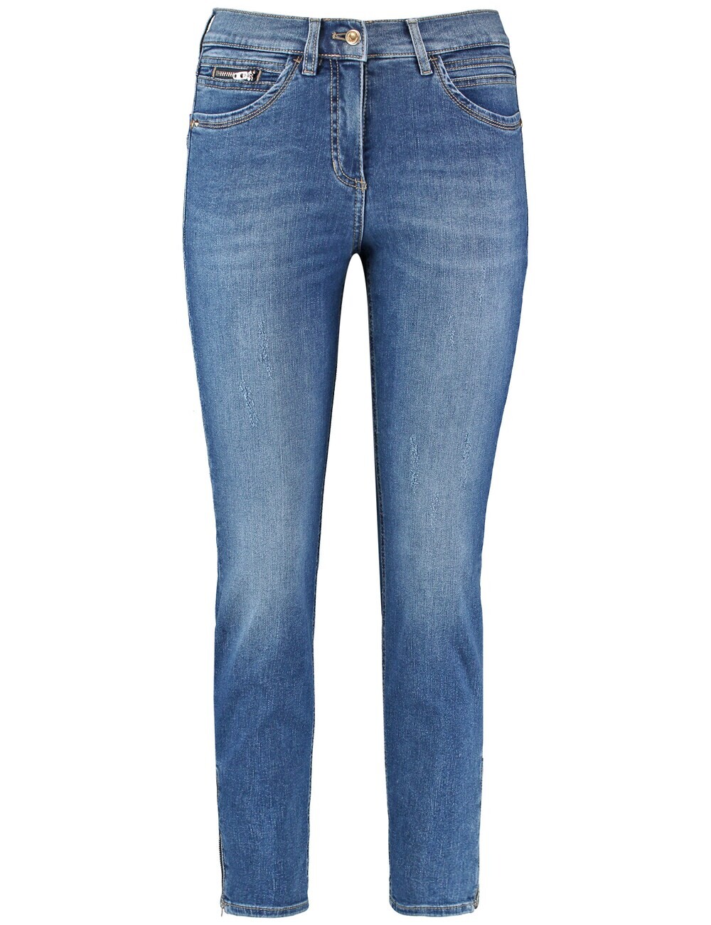 

Джинсы узкого кроя Gerry Weber BEST4ME, синий