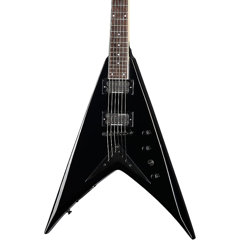 Электрогитара Kramer Dave Mustaine Vanguard Electric Guitar Ebony цена и фото