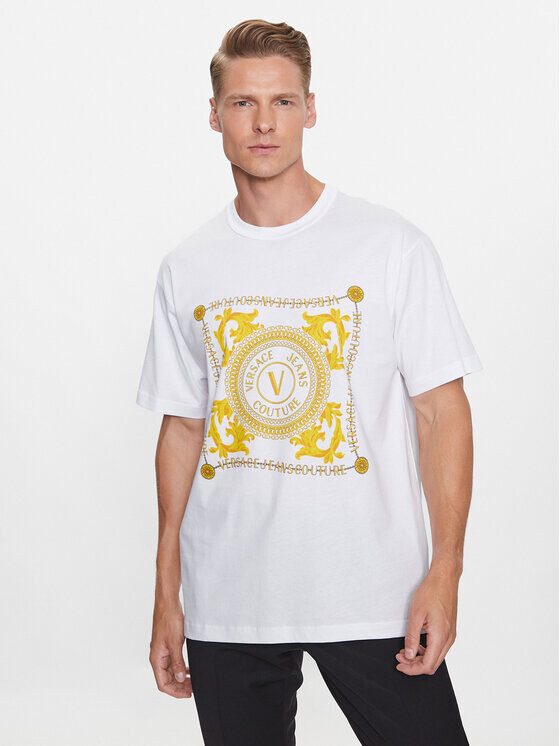 

Футболка стандартного кроя Versace Jeans Couture, белый
