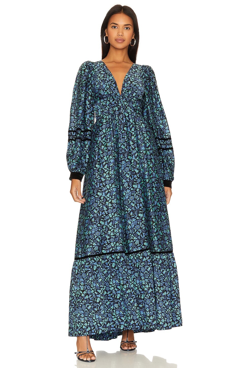 

Платье Sabina Musayev Lorain, цвет Turquoise Print