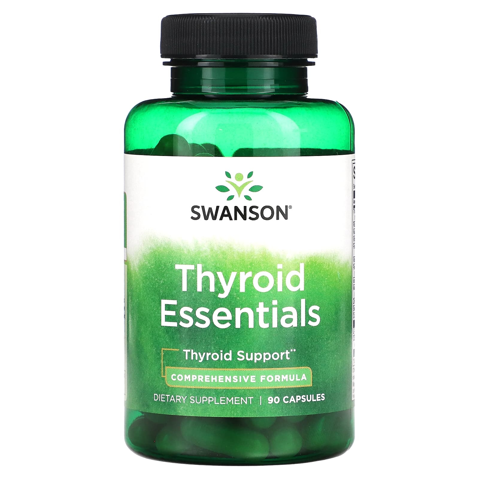 

Thyroid Essentials, 90 капсул, Swanson